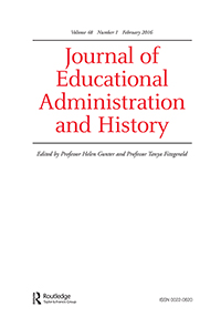 Cover image for Journal of Educational Administration and History, Volume 48, Issue 1, 2016