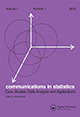 Cover image for Communications in Statistics: Case Studies, Data Analysis and Applications, Volume 8, Issue 1, 2022