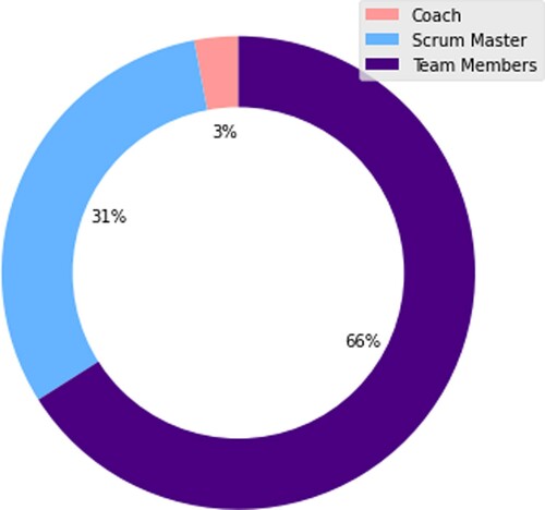 Figure 5: Role of the respondents in Scrum.