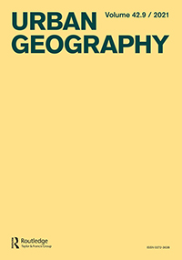 Cover image for Urban Geography, Volume 42, Issue 9, 2021