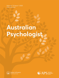 Cover image for Australian Psychologist, Volume 55, Issue 6, 2020