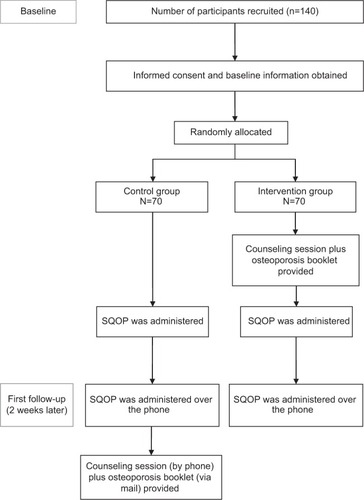 Figure 1 The validation procedure of the Satisfaction Questionnaire for Osteoporosis Prevention.