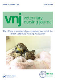Cover image for Veterinary Nursing Journal, Volume 33, Issue 1, 2018