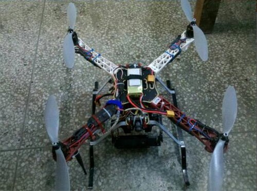 Figure 4. UAV model.