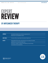 Cover image for Expert Review of Anticancer Therapy, Volume 16, Issue 3, 2016