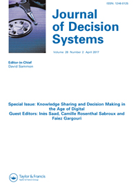 Cover image for Journal of Decision Systems, Volume 26, Issue 2, 2017