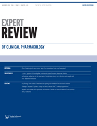 Cover image for Expert Review of Clinical Pharmacology, Volume 8, Issue 6, 2015
