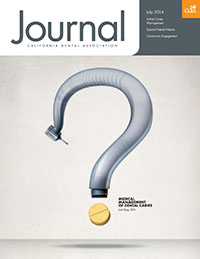 Cover image for Journal of the California Dental Association, Volume 42, Issue 7, 2014