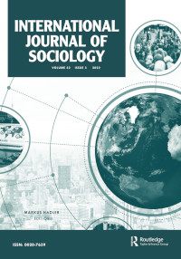 Cover image for International Journal of Sociology, Volume 52, Issue 3, 2022