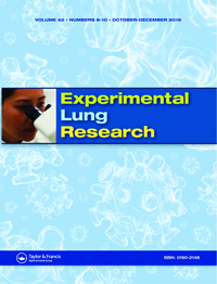 Cover image for Experimental Lung Research, Volume 42, Issue 8-10, 2016
