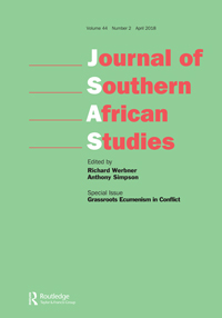 Cover image for Journal of Southern African Studies, Volume 44, Issue 2, 2018