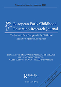 Cover image for European Early Childhood Education Research Journal, Volume 26, Issue 4, 2018