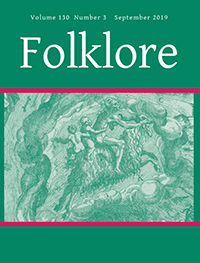 Cover image for Folklore, Volume 130, Issue 3, 2019