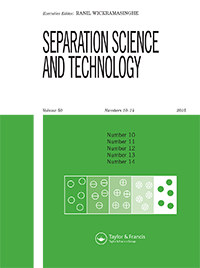 Cover image for Separation Science and Technology, Volume 50, Issue 18, 2015