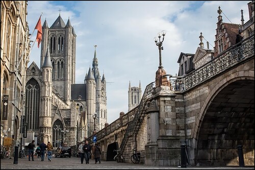 City centre of Ghent