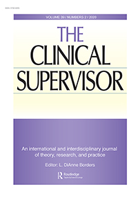 Cover image for The Clinical Supervisor, Volume 39, Issue 2, 2020