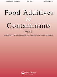 Cover image for Food Additives & Contaminants: Part A, Volume 39, Issue 7, 2022