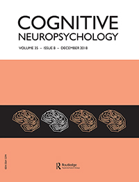 Cover image for Cognitive Neuropsychology, Volume 35, Issue 8, 2018