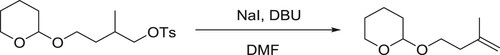 Scheme 10. Synthesis of alkenes.