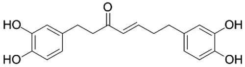 Figure 1. Chemical structure of hirsutenone molecule.
