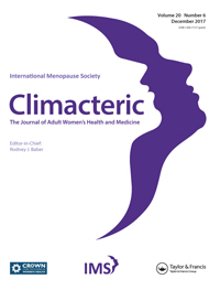 Cover image for Climacteric, Volume 20, Issue 6, 2017