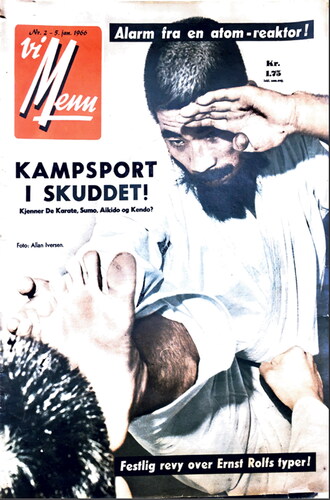 Figure 2. Kunimatsu Shigeo from the 1965 Delegation on the Cover of We Men, January 5, 1966.
