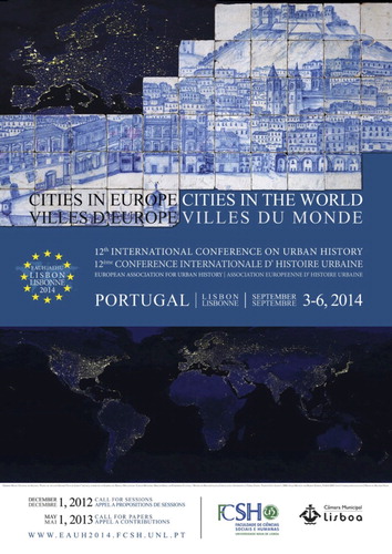 Figure 4. Poster of the 2014 conference of the EAUH where numerous panels addressed issues of port cities.