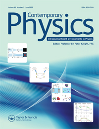 Cover image for Contemporary Physics, Volume 63, Issue 2, 2022