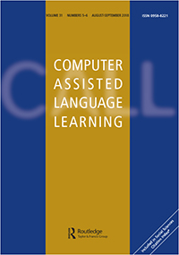 Cover image for Computer Assisted Language Learning, Volume 31, Issue 5-6, 2018