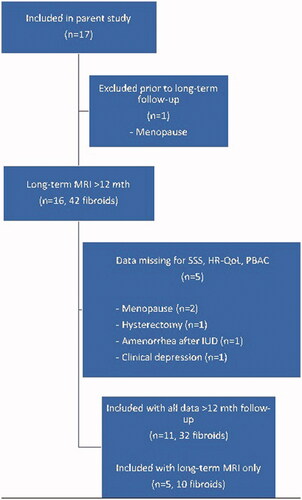 Figure 1. Flow chart of patient inclusion.