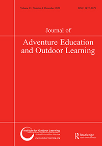 Cover image for Journal of Adventure Education and Outdoor Learning, Volume 23, Issue 4, 2023