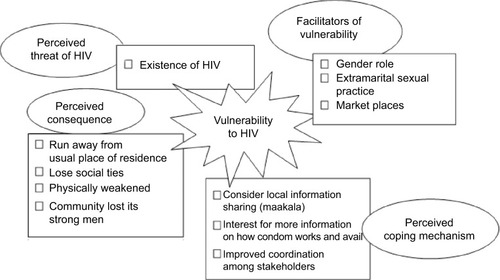 Figure 1 Factors of vulnerability to HIV infection among the Borana pastoral community, Ethiopia.