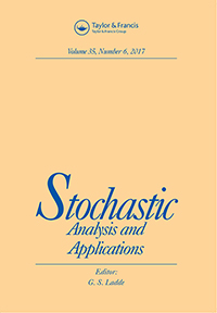 Cover image for Stochastic Analysis and Applications, Volume 35, Issue 6, 2017