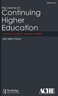 Cover image for The Journal of Continuing Higher Education, Volume 69, Issue 1, 2021