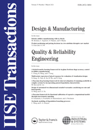 Cover image for IISE Transactions, Volume 53, Issue 3, 2021