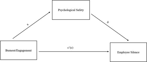 Figure 1. Conceptual model of mediation.