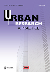 Cover image for Urban Research & Practice, Volume 13, Issue 4, 2020
