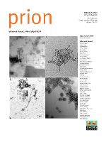 Cover image for Prion, Volume 8, Issue 2, 2014