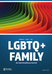 Cover image for LGBTQ+ Family: An Interdisciplinary Journal, Volume 19, Issue 1, 2023
