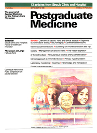 Cover image for Postgraduate Medicine, Volume 80, Issue 4, 1986