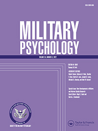Cover image for Military Psychology, Volume 34, Issue 3, 2022
