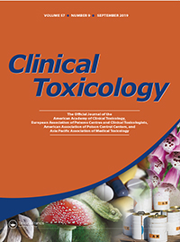 Cover image for Clinical Toxicology, Volume 57, Issue 9, 2019