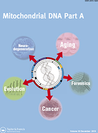 Cover image for Mitochondrial DNA Part A, Volume 30, Issue 8, 2019