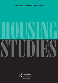 Cover image for Housing Studies, Volume 30, Issue 2, 2015