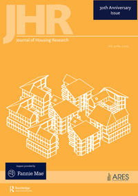 Cover image for Journal of Housing Research, Volume 30, Issue 2, 2021