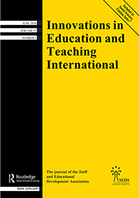 Cover image for Innovations in Education and Teaching International, Volume 57, Issue 3, 2020