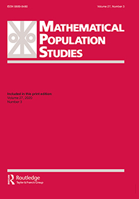 Cover image for Mathematical Population Studies, Volume 27, Issue 3, 2020