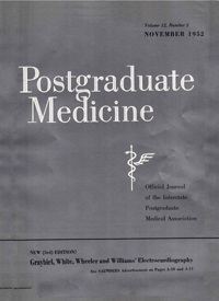Cover image for Postgraduate Medicine, Volume 12, Issue 5, 1952