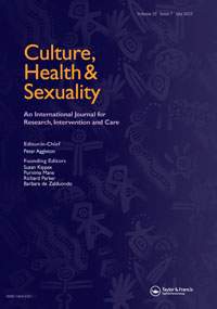 Cover image for Culture, Health & Sexuality, Volume 25, Issue 7, 2023