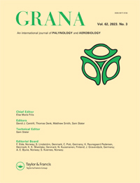 Cover image for Grana, Volume 62, Issue 3, 2023